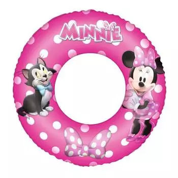 Bestway Надувной круг для плавания Disney Minnie, 3-6 лет, 56 см.