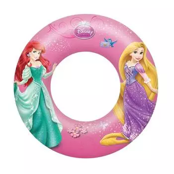 Bestway Надувной круг для плавания Disney Princess, 3-6 лет, 56 см.