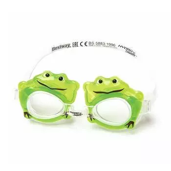 Bestway Очки для плавания "Морские животные", от 3 лет, зелёные