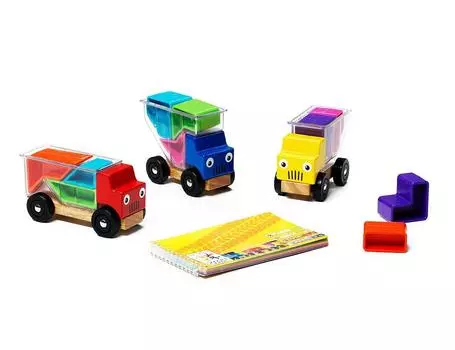 Bondibon Логическая игра "Грузовички"