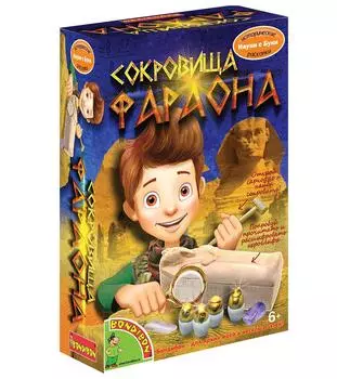 Bondibon набор для творчества "Французские опыты Науки с Буки, Сокровища фараона"