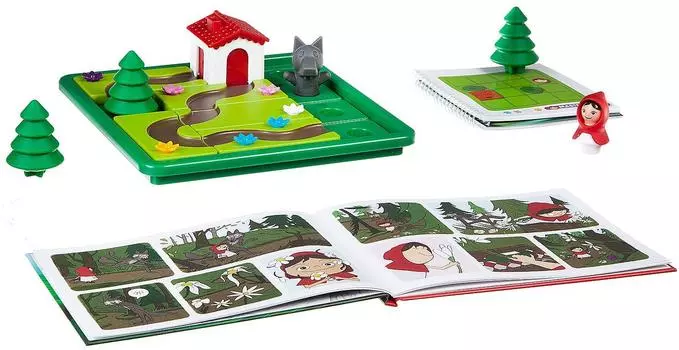 Bondibon Настольная игра Красная Шапочка и Серый Волк