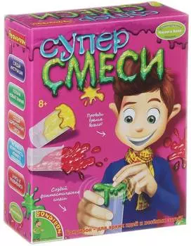 Bondibon "Французские научно-познавательные опыты Науки с Буки - Супер смеси" - набор для опытов