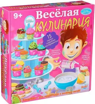 Bondibon "Французские опыты Науки с Буки - Весёлая кулинария" - маленький набор для опытов