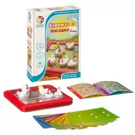 Bondibon "Курочки-Наседки для малышей", арт. SG 441 RU" логическая игра