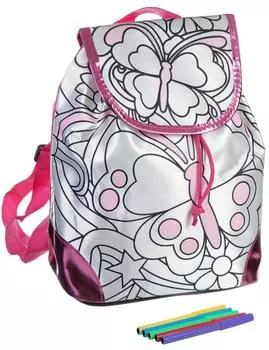 Bondibon "Я дизайнер" - рюкзак для раскрашивания