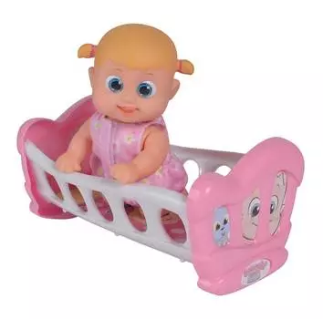 Bouncin' Babies Кукла Бони с кроваткой, 16 см