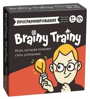 BRAINY TRAINY "Игра-головоломка УМ268 Программирование"