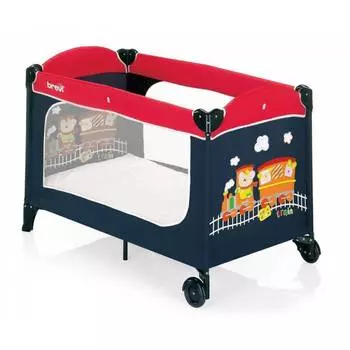 Brevi Манеж-кровать "Nanna Plus", красный