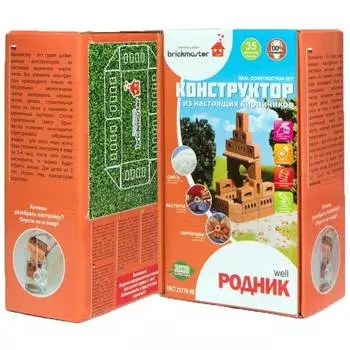 BRICKMASTER конструктор "Родник 2 в 1", 35 деталей, 603