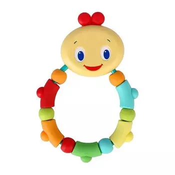 Bright Starts Развивающая игрушка-прорезыватель "Гусеничка"