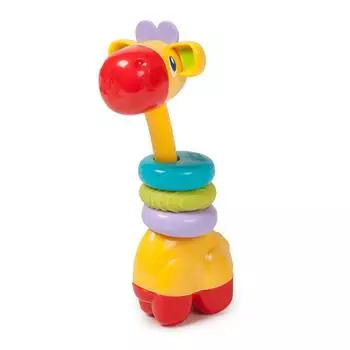 Bright Starts Развивающая игрушка-прорезыватель "Веселый жираф"