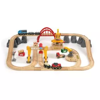 Brio Грузовая железная дорога Люкс, 54 элемента