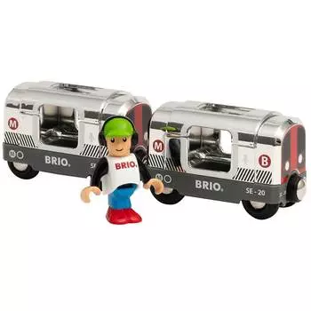 Brio Поезд метро "Металлик"