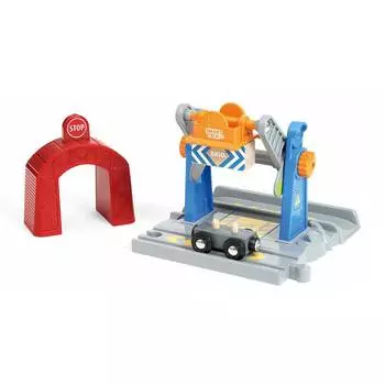 Brio Smart Tech Игровой набор "Туннель с подъемным краном"