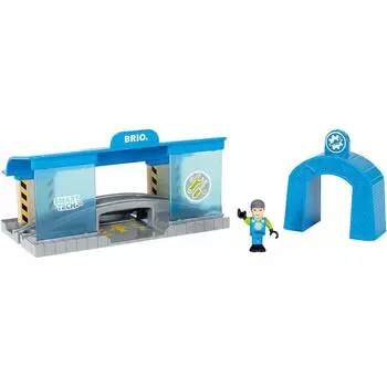 Brio Smart Tech Игровой набор "Вагоноремонтная мастерская"