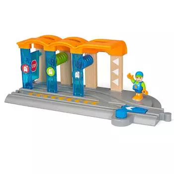 BRIO Smart Tech Железнодорожная мойка, со звуком