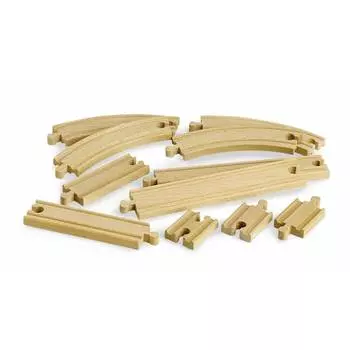 Brio Железнодорожное полотно Базовые элементы, 11 деталей