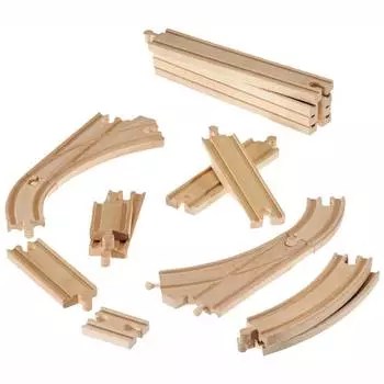 Brio Железнодорожное полотно Базовые элементы, 16 деталей