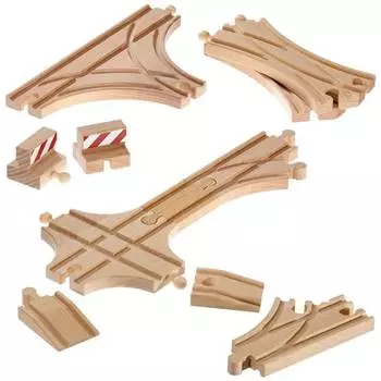 Brio Железнодорожное полотно многофункциональное, 11 деталей