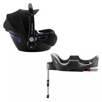 Britax Roemer Автокресло Baby-Safe2 i-Size Cool Flow Black + база FLEX, черный