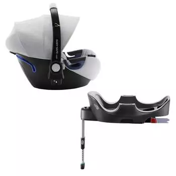 Britax Roemer Автокресло Baby-Safe 2 i-Size + база FLEX Nordic Grey, серый