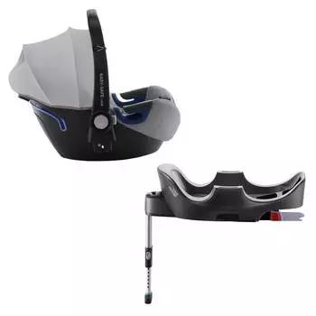 Britax Roemer Автокресло Baby-Safe 2 i-Size + база FLEX Grey Marble, серый