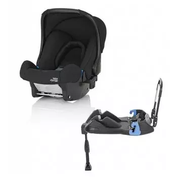 Britax Roemer Автокресло Baby-Safe Cosmos Black Trendline + база ременная, черный