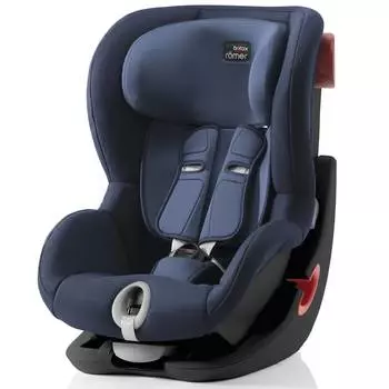 Britax Roemer Автокресло King II Black Series Moonlight Blue Trendline, синий
