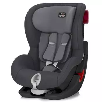 Britax Roemer Автокресло King II Black Series Storm Grey Trendline, серый