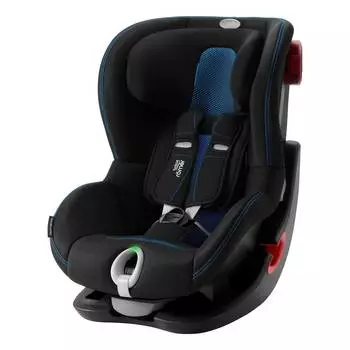 Britax Roemer Автокресло King II LS Black Series Cool Flow, Blue Special Highline, синий