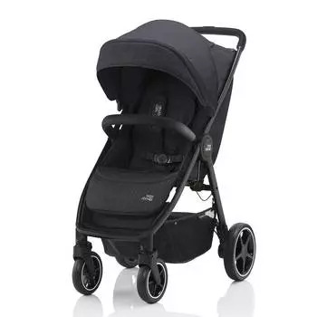 Britax Roemer Прогулочная коляска B-Agile R, Black Shadow/Black