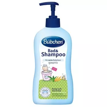 Bubchen Шампунь и средство для купания младенцев, 400 мл.