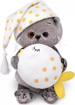 Budi Basa Басик BABY с подушкой - рыбкой, 20 см