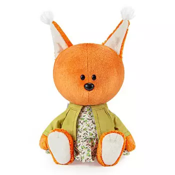 Budi Basa Мягкая игрушка Белка Бика в платье и курточке, 15 см