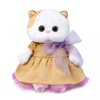 Budi Basa Мягкая игрушка Кошечка Ли-Ли Baby в золотом платье, 20 см