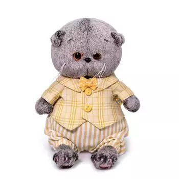 Budi Basa Мягкая игрушка Кот Басик Baby в костюмчике, 20 см