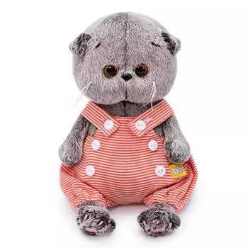 Budi Basa Мягкая игрушка Кот Басик Baby в песочнике, 20 см