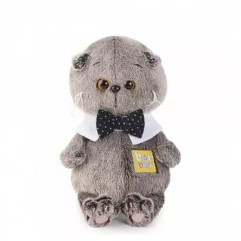 Budi Basa Мягкая игрушка Кот Басик Baby в воротничке, 20 см