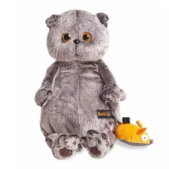 Budi Basa Мягкая игрушка Кот Басик и мышка, 25 см