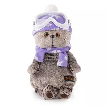 Budi Basa Мягкая игрушка Кот Басик - лыжник, 25 см