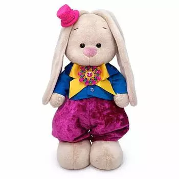 Budi Basa Мягкая игрушка Зайка Ми Бургундский рубин, 32 см