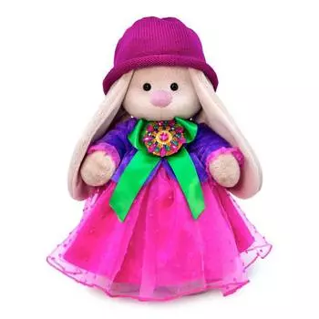 Budi Basa Мягкая игрушка Зайка Ми Карминовый топаз, 25 см