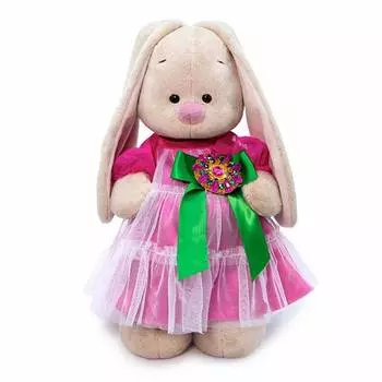 Budi Basa Мягкая игрушка Зайка Ми Маджентовый сапфир, 32 см