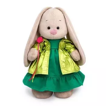 Budi Basa "Зайка Ми в блестящем плаще" мягкая игрушка, 25 см.