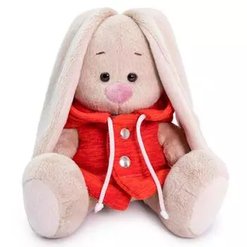 Budi Basa Мягкая игрушка Зайка Ми в жилетке с капюшоном, 15 см