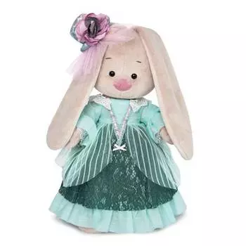 Budi Basa "Зайка Ми барышня в персидском зеленом" мягкая игрушка, 32 см