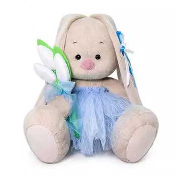 Budi Basa "Зайка Ми с тюльпанами" мягкая игрушка, 23 см