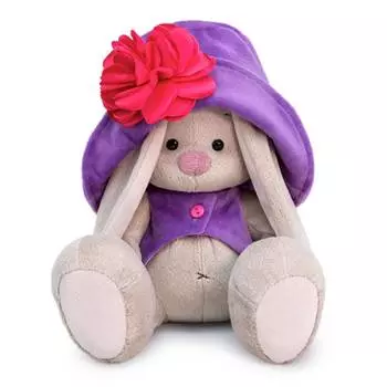Budi Basa "Зайка Ми в лиловом" мягкая игрушка, 23 см