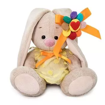 Budi Basa "Зайка Ми в платье с семицветиком" мягкая игрушка, 15 см
